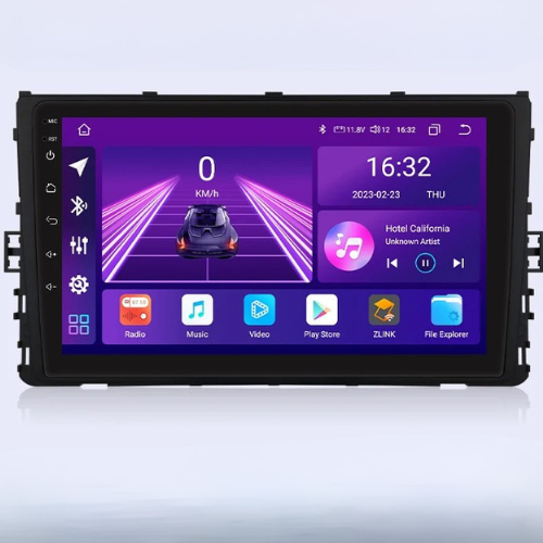 9” CarPlay Navigatie voor VW MQB (Polo, T-Cross, T-Roc)