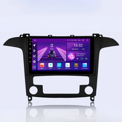 9" CarPlay Navigatie voor Ford S-Max (2007–2015) – Android 13, GPS & Draadloos